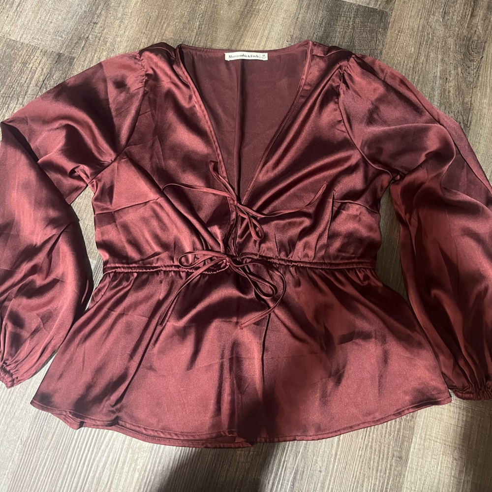 Abercrombie & Fitch Satin Blouse